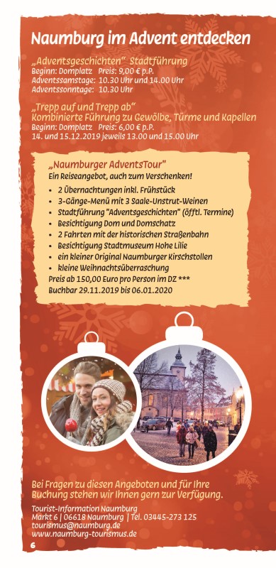 Weihnachtsmarkt Naumburg Im Advent